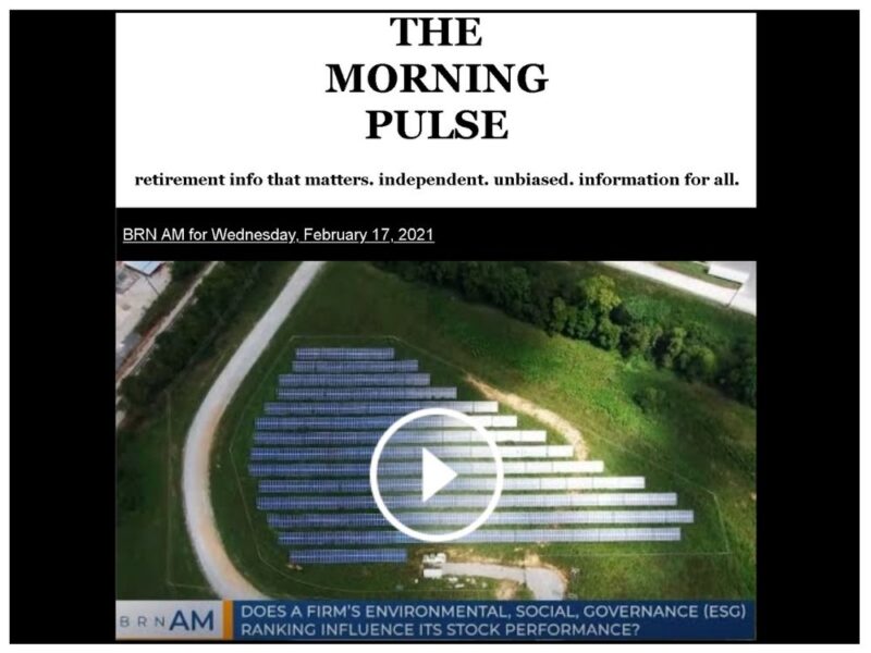 The Morning Pulse – Wednesday, February 17, 2021 The Morning Pulse – Wednesday, February 17, 2021